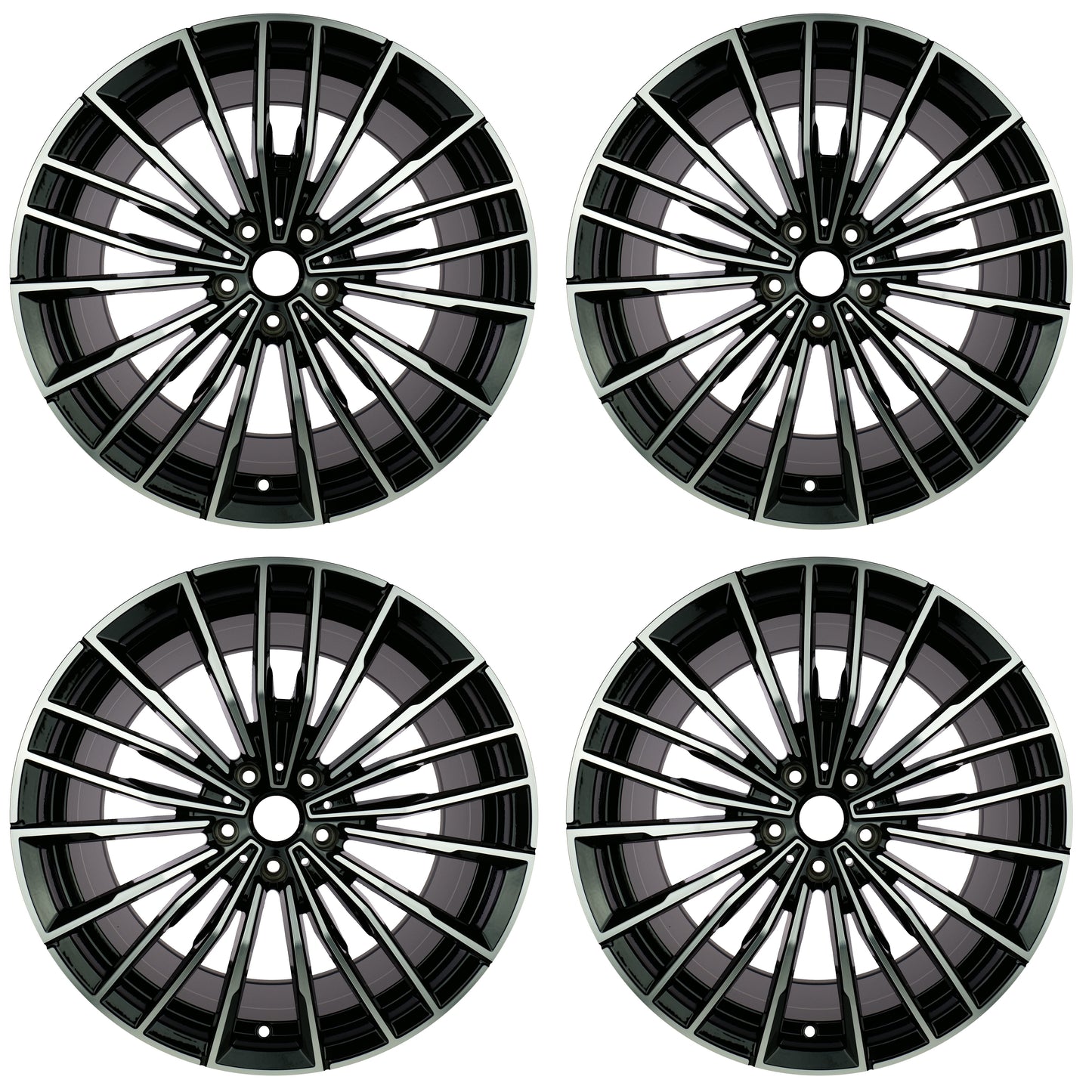 Lot de 4 Jantes Alu 20″ 0339BD