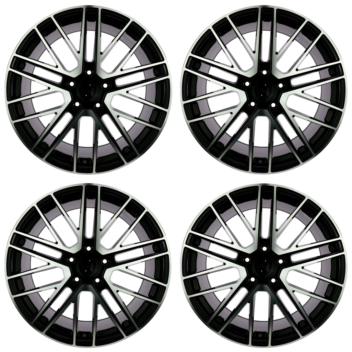 Lot de 4 Jantes Alu 21 375BD60