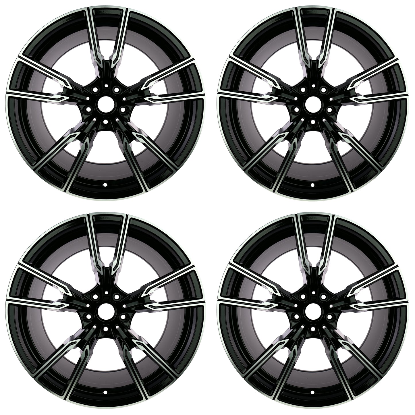 Lot de 4 Jantes Alu 21" 5171BD
