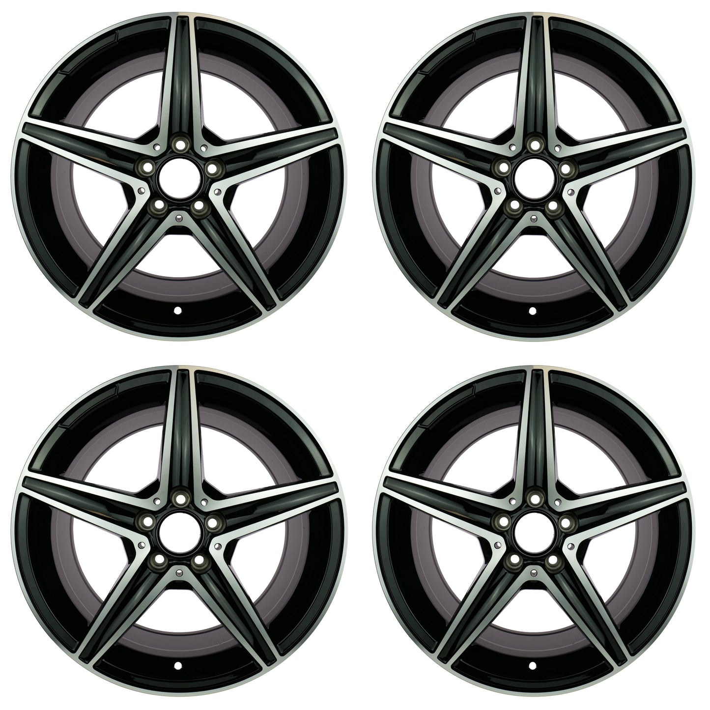Lot de 4 Jantes Alu 19″ 855BD