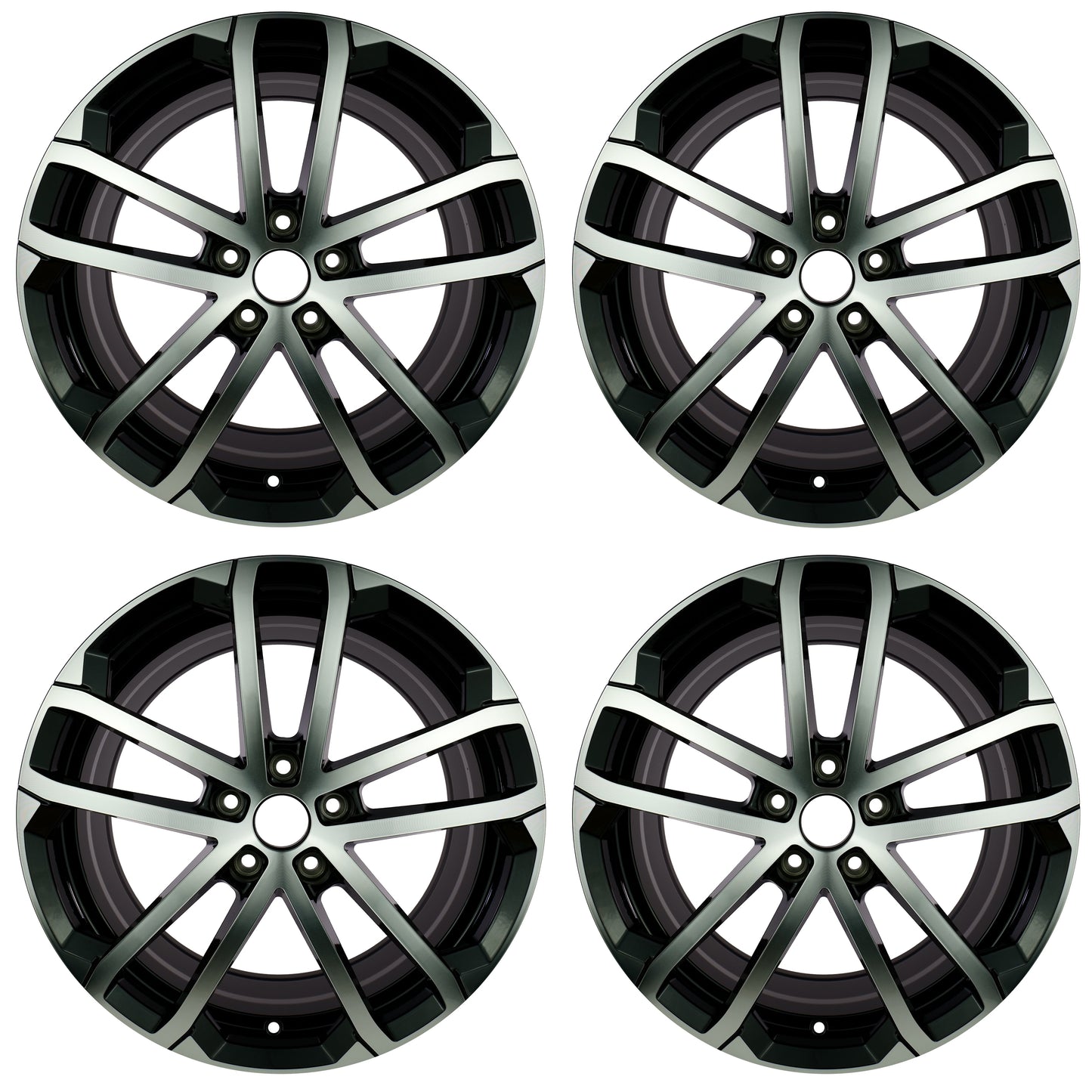 Lot de 4 Jantes Alu 18″ 870BD