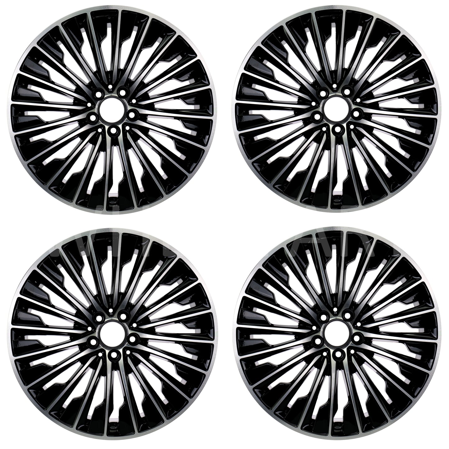 Lot de 4 Jantes Alu 19 C0126-NB