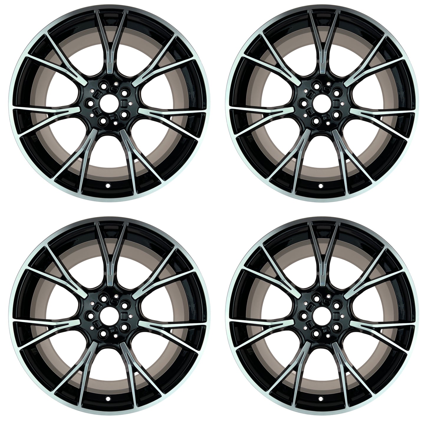 Lot de 4 Jantes Alu 19″ IND7046