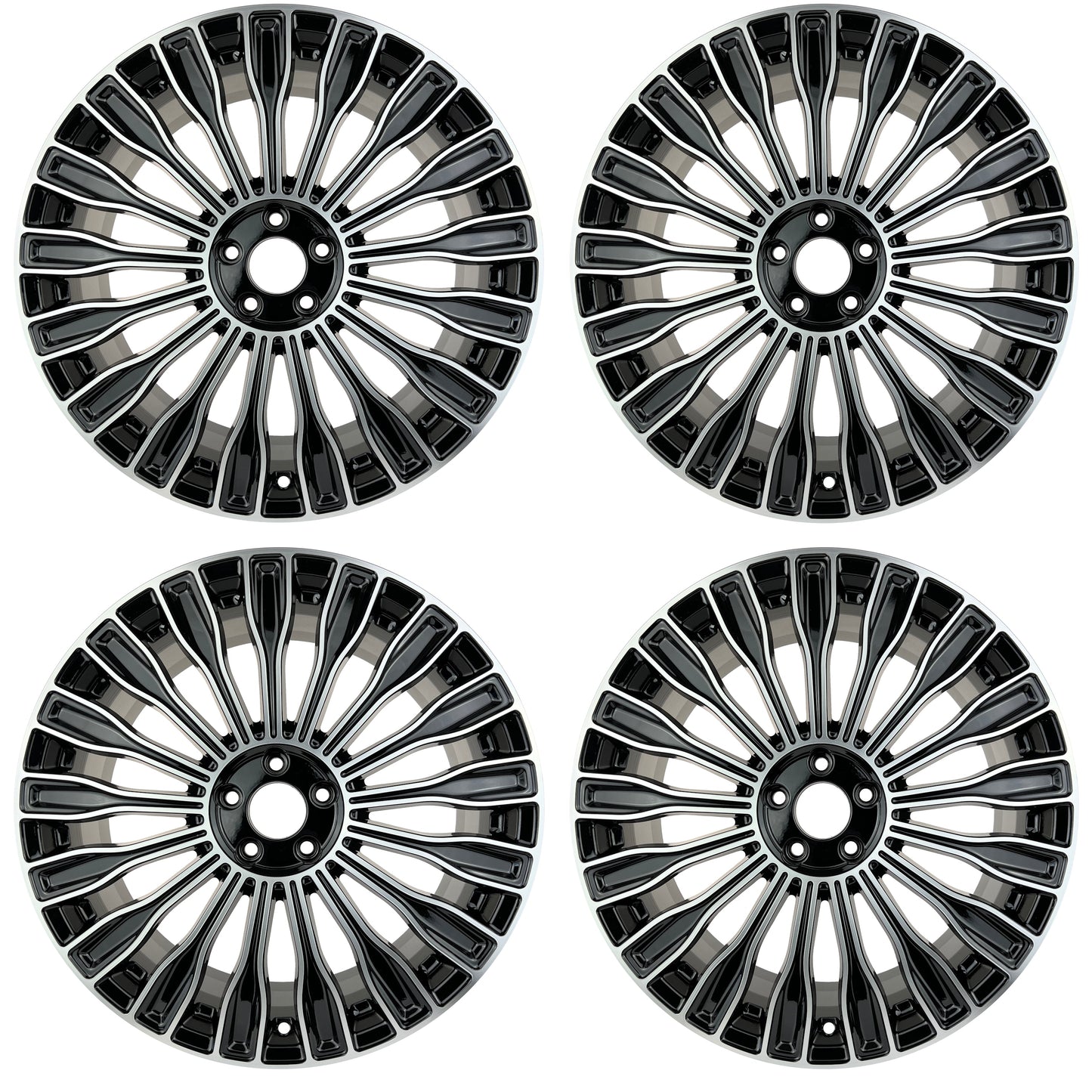 Lot de 4 Jantes Alu 20 C0117