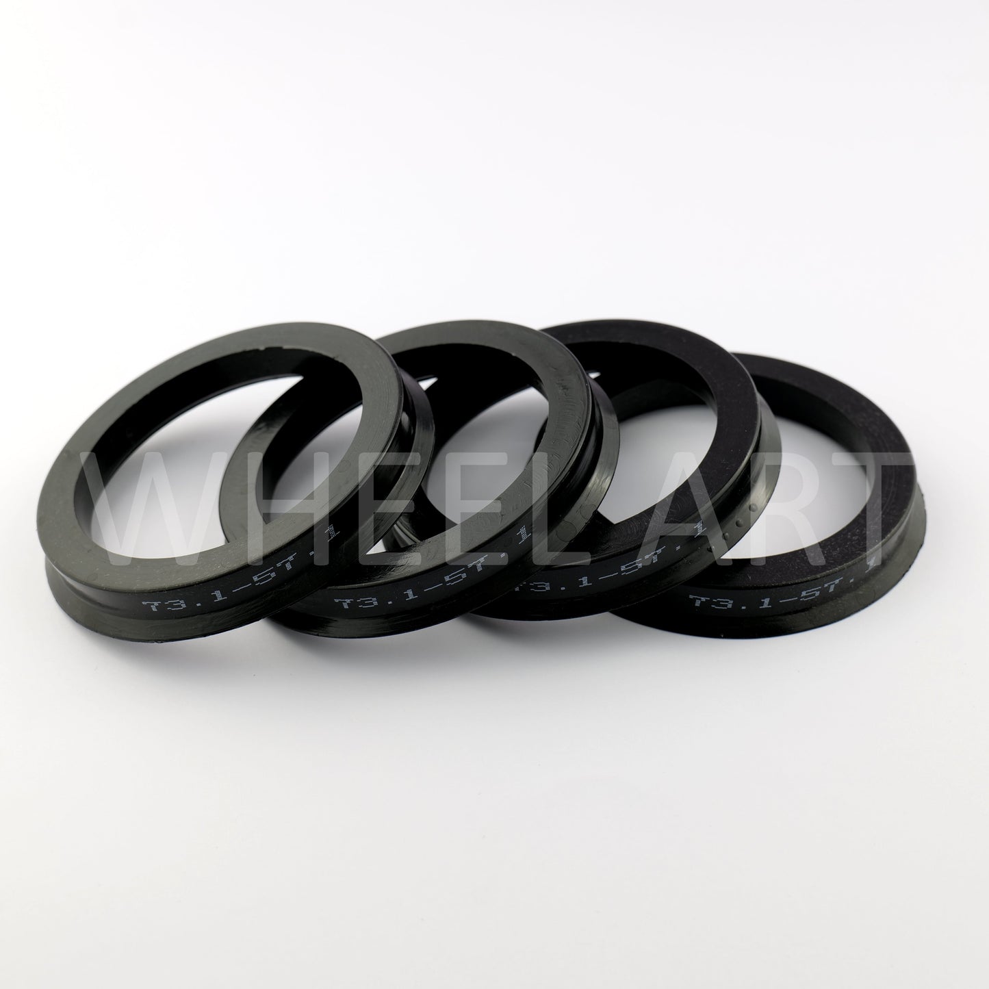 Bagues de centrage 73.1 57.1 Noire