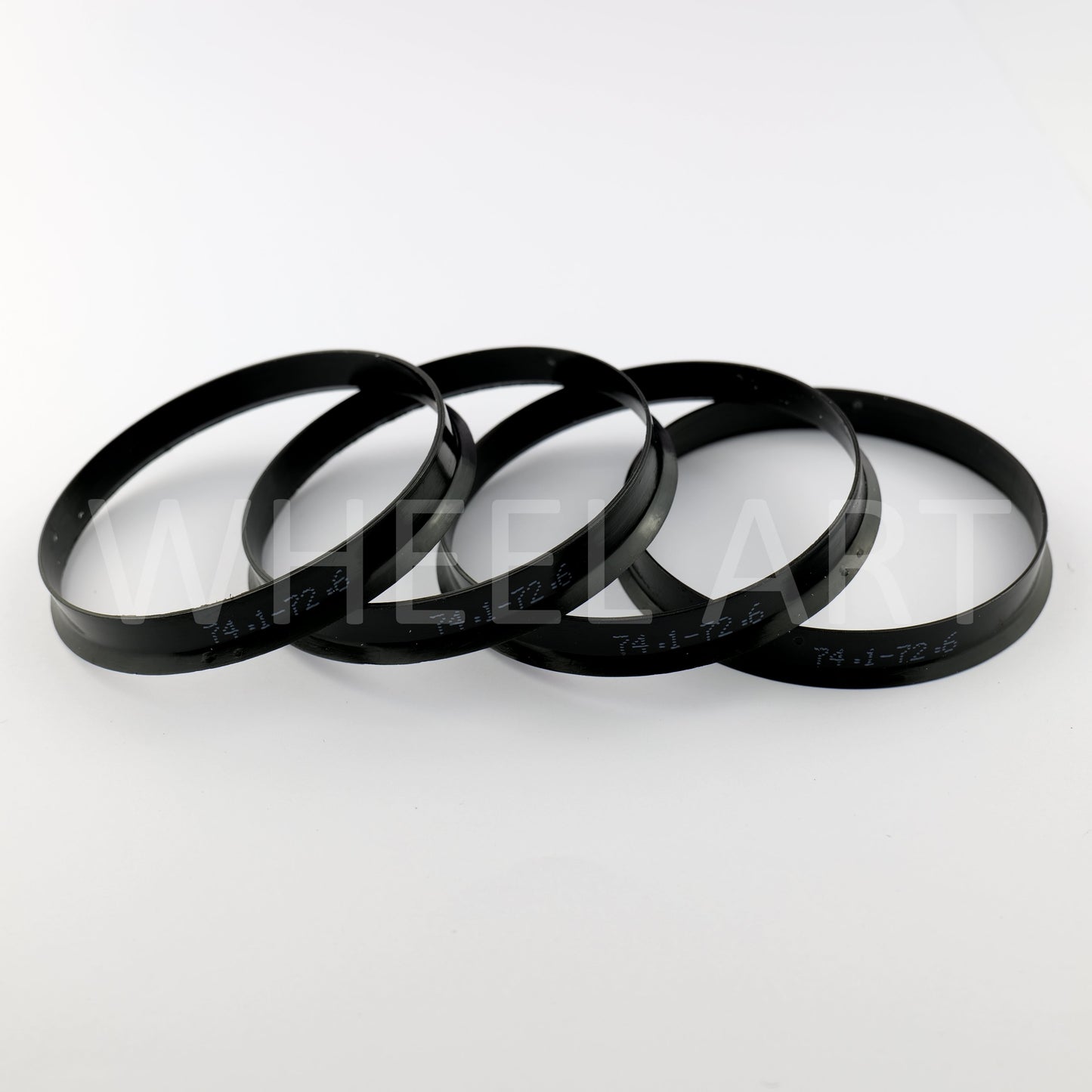 Bagues de centrage 74.1 72.6 Noire