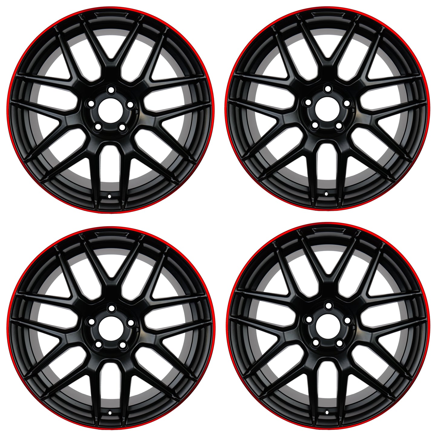 Lot de 4 Jantes Alu 19 BY1258RL