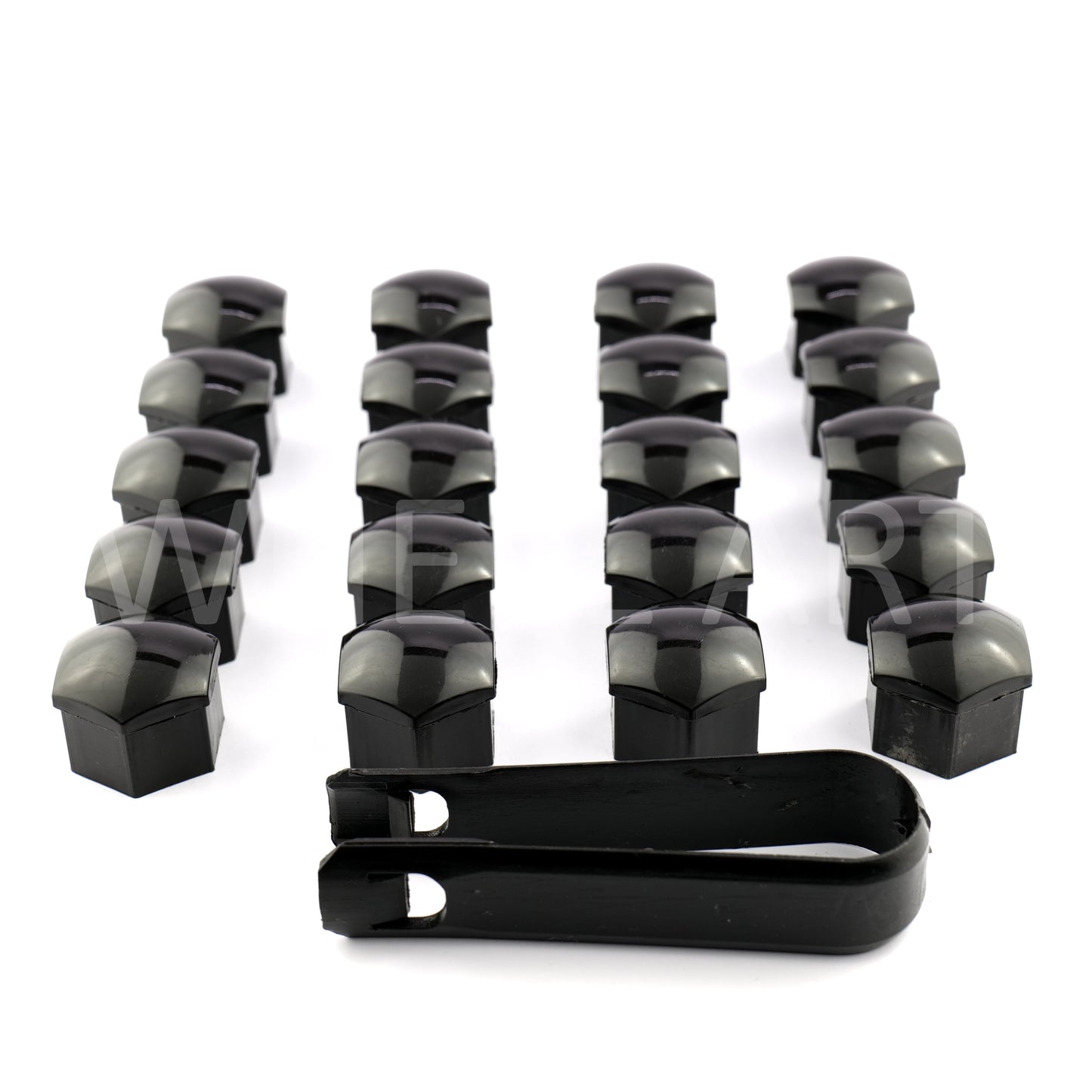 Cache Ecrou 17mm Noire