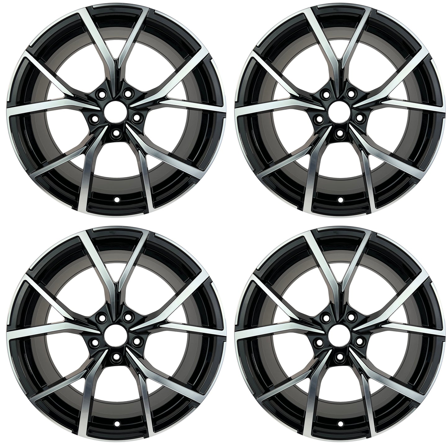 Lot de 4 Jantes Alu 18 Drift18BFM