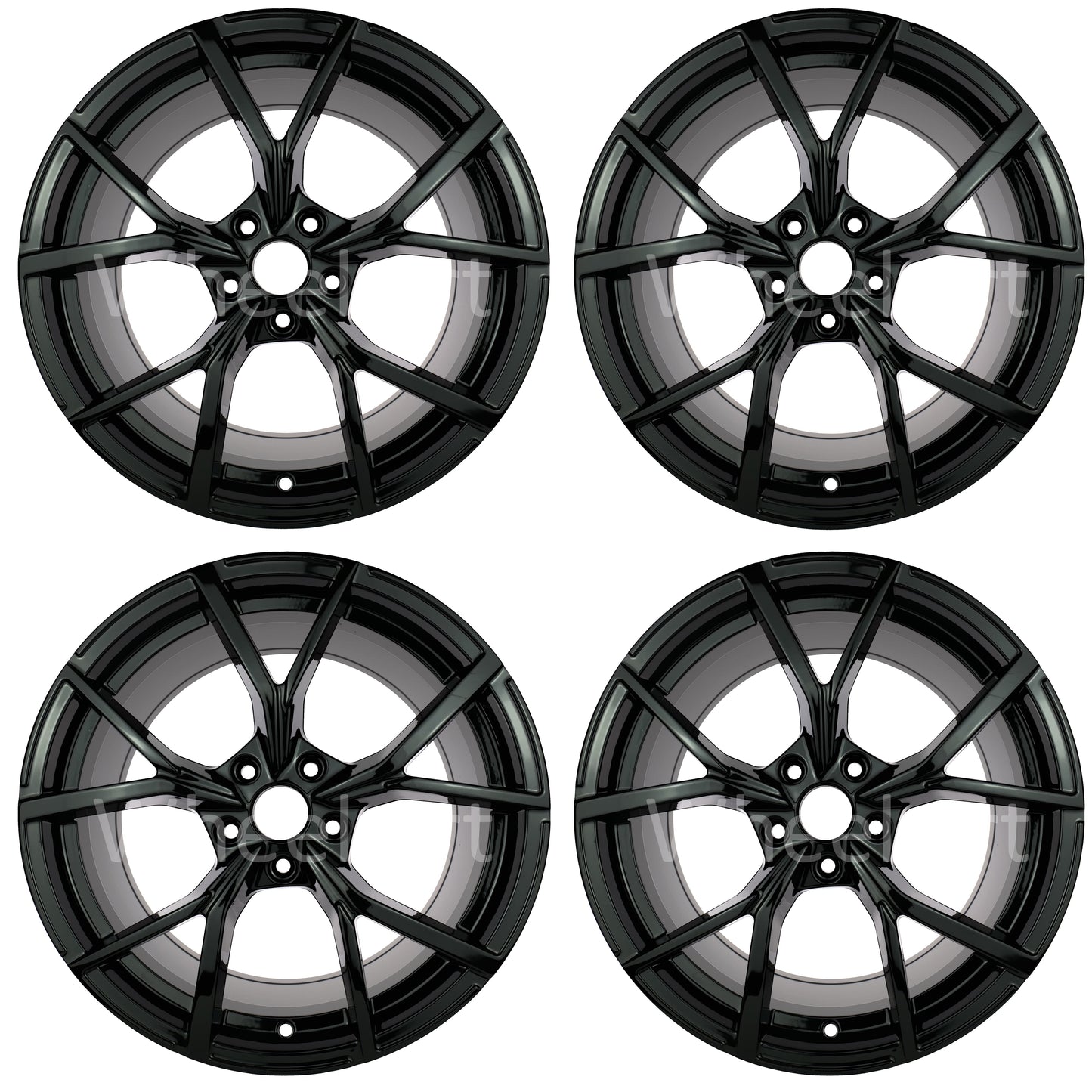 Lot de 4 Jantes Alu 19″ Drift19