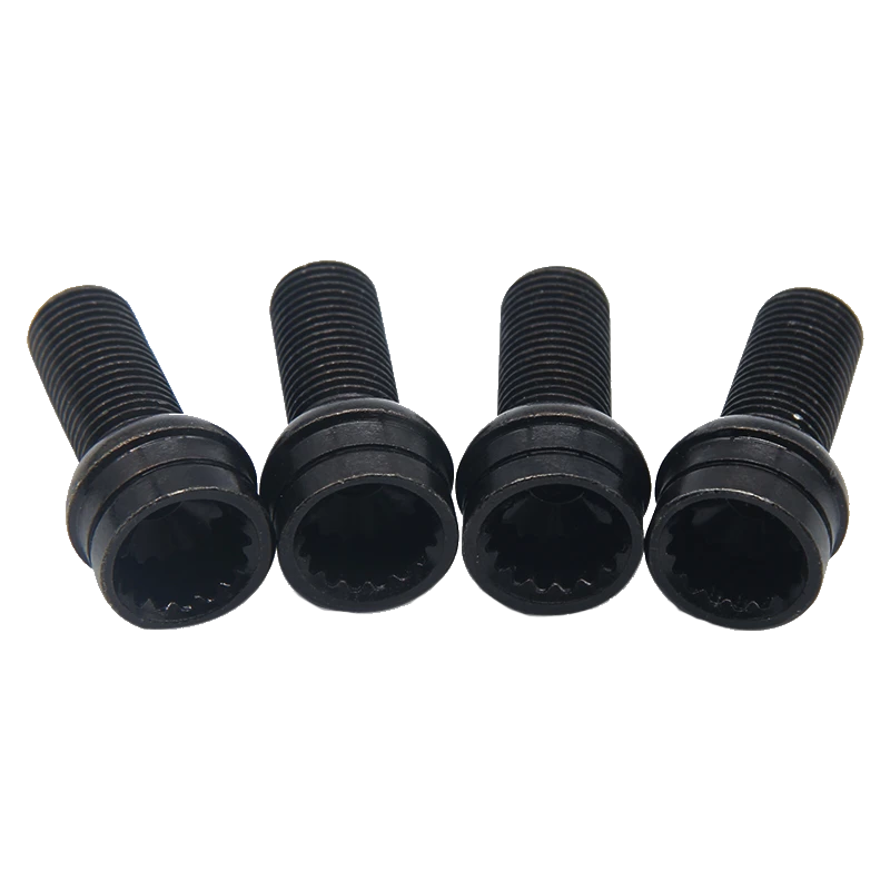 Lot de 4 + 1 Antivols de roue M14 x 1.50 28mm