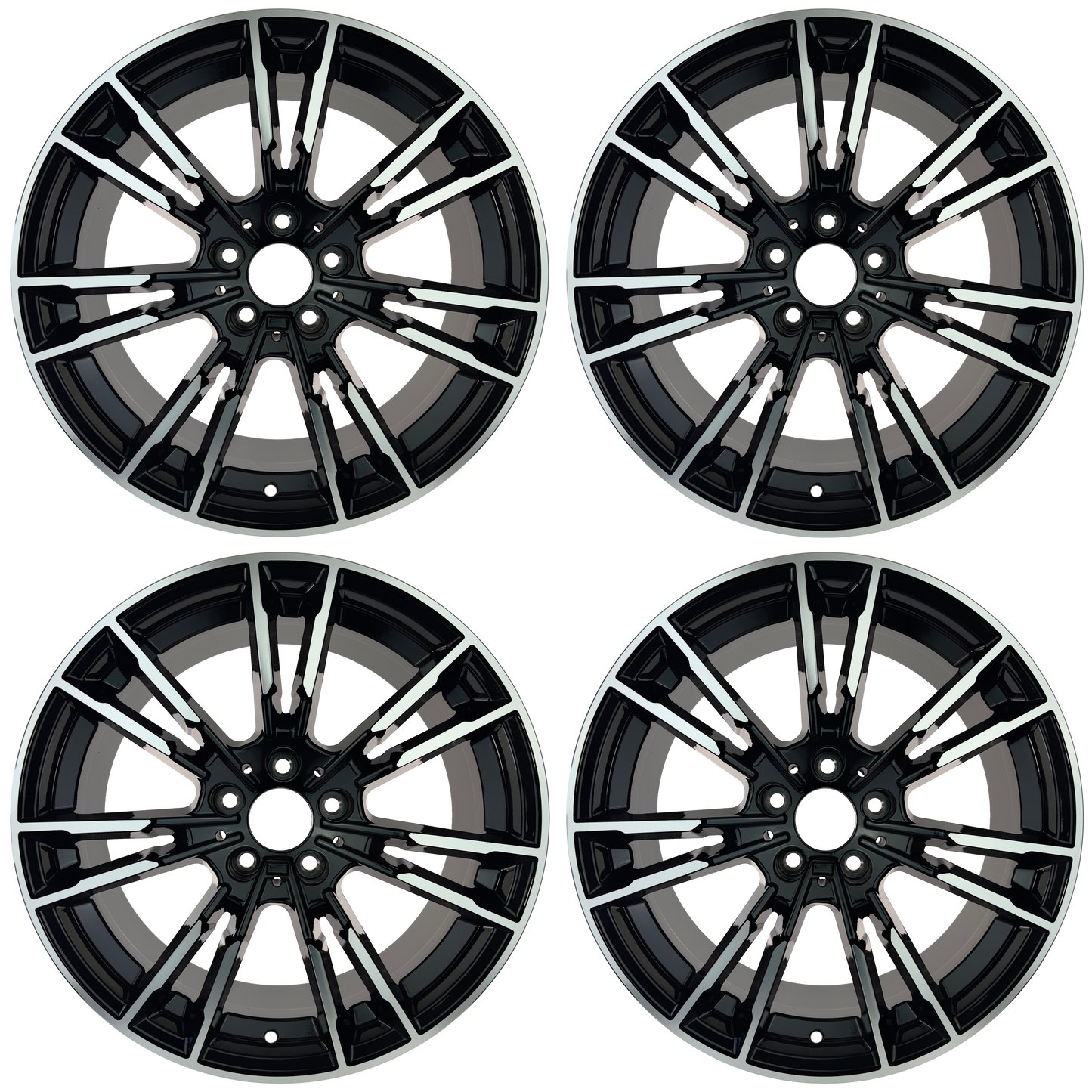Lot de 4 Jantes Alu 19″ 7050