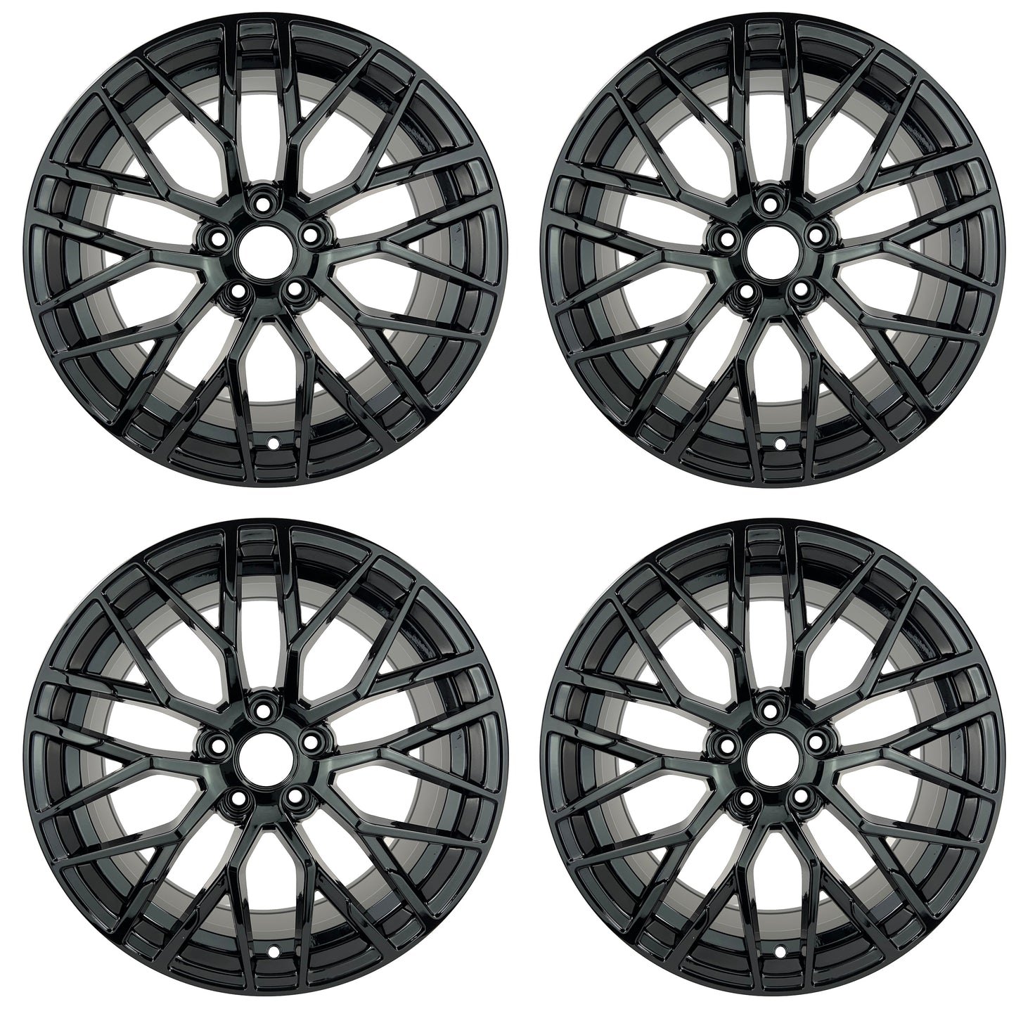 Lot de 4 Jantes Alu 19 BY1373BL