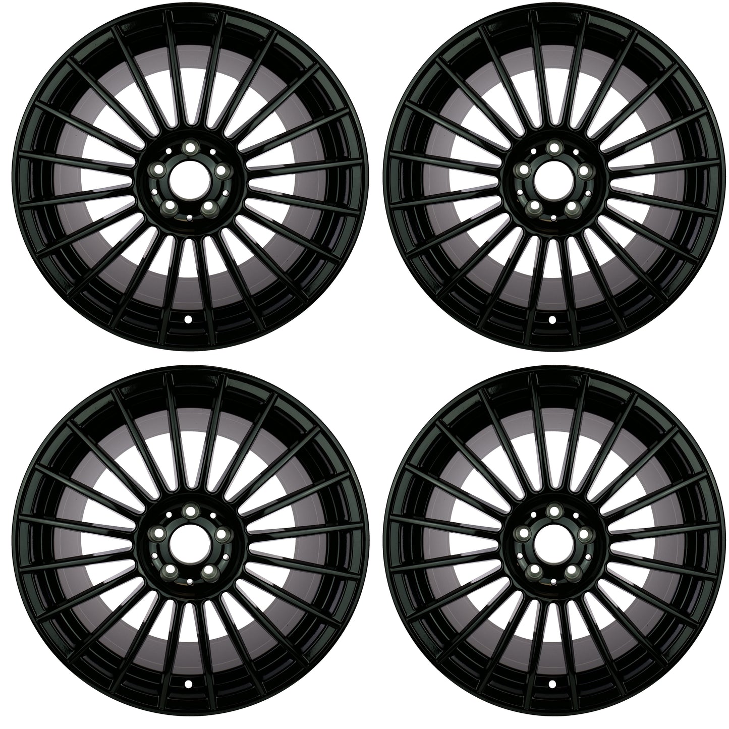 Lot de 4 Jantes Alu 19 IN0584BL