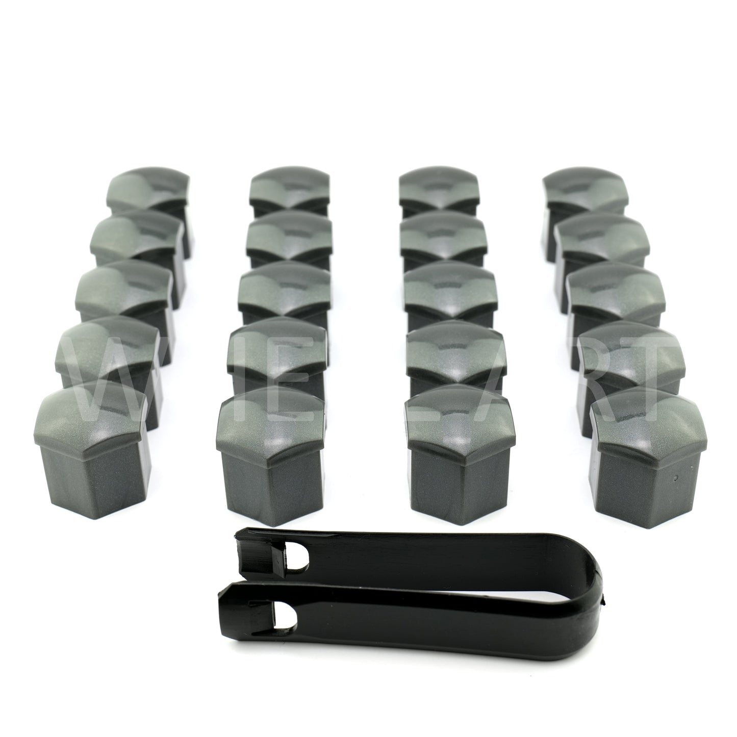 Cache Ecrou 19mm Silver