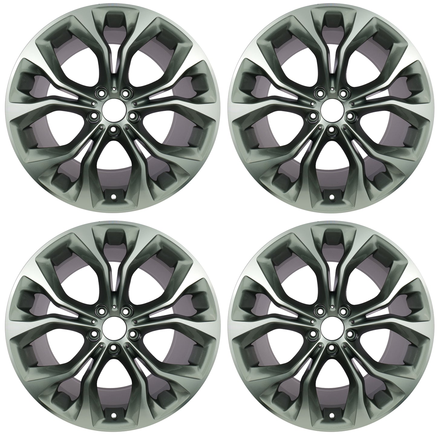 Lot de 4 Jantes Alu 20″ SLY007