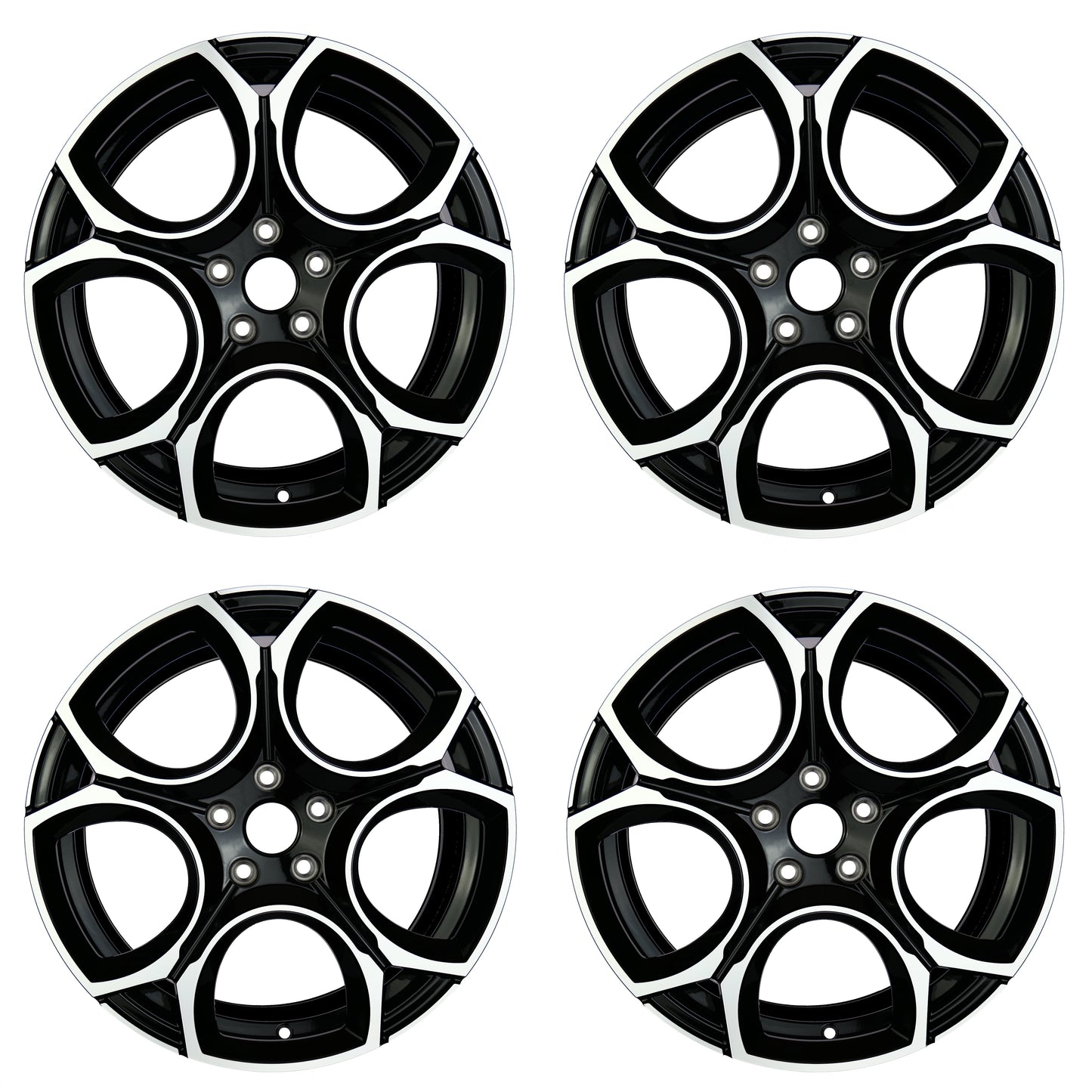Lot de 4 Jantes Alu 18 Sp1880BF