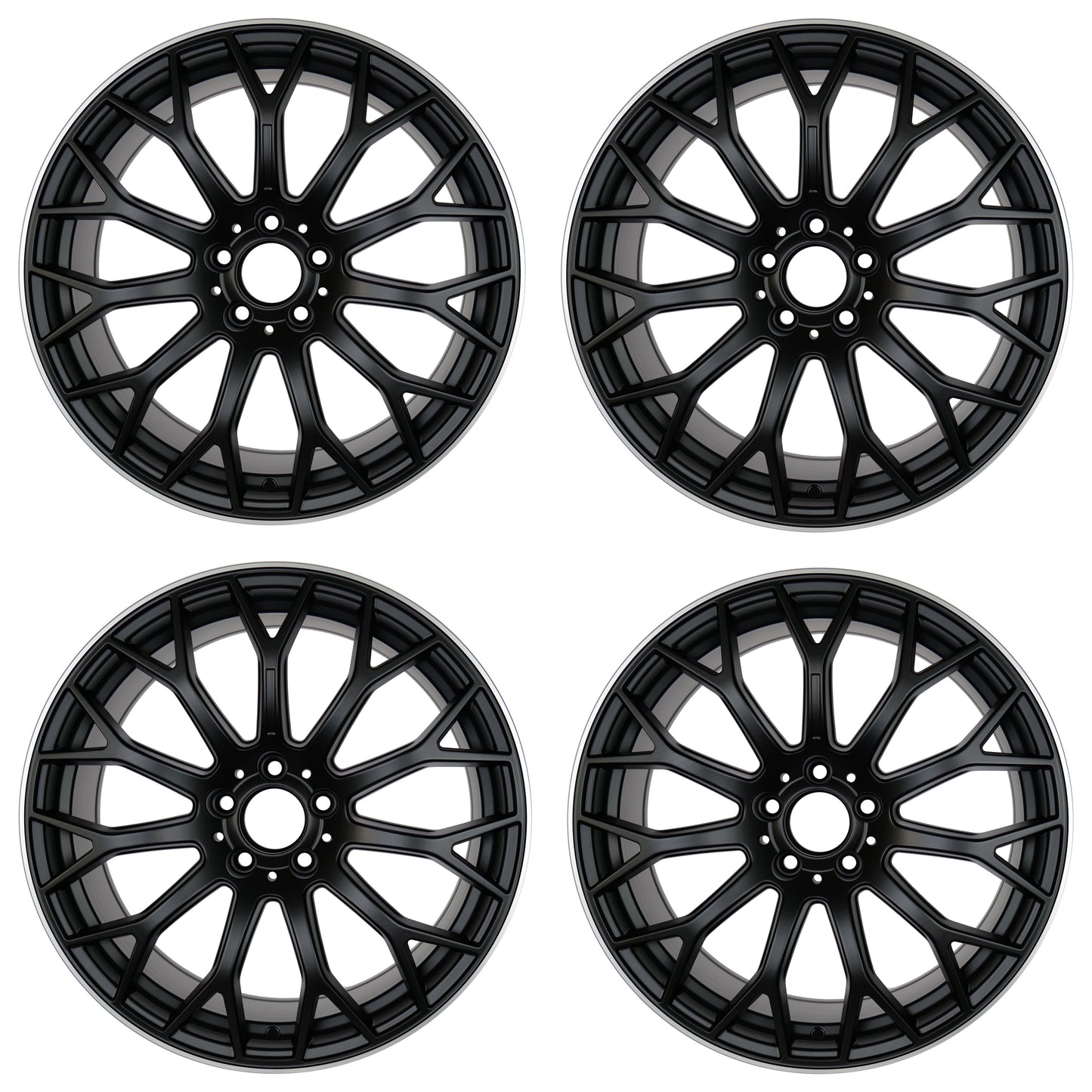 Lot de 4 Jantes Alu 19 YS1180