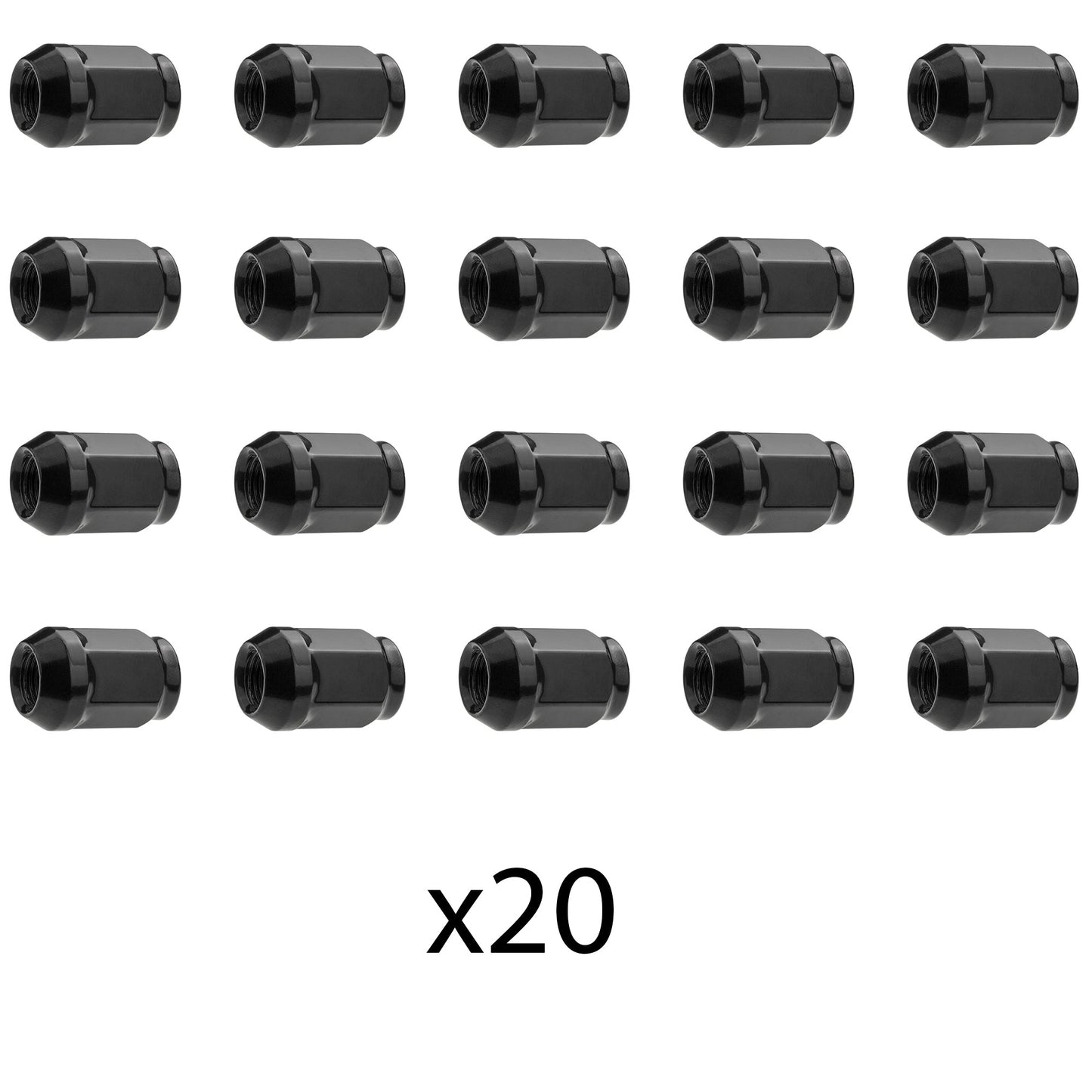 Lot de 20 Ecrous de roue M12 x 1.50