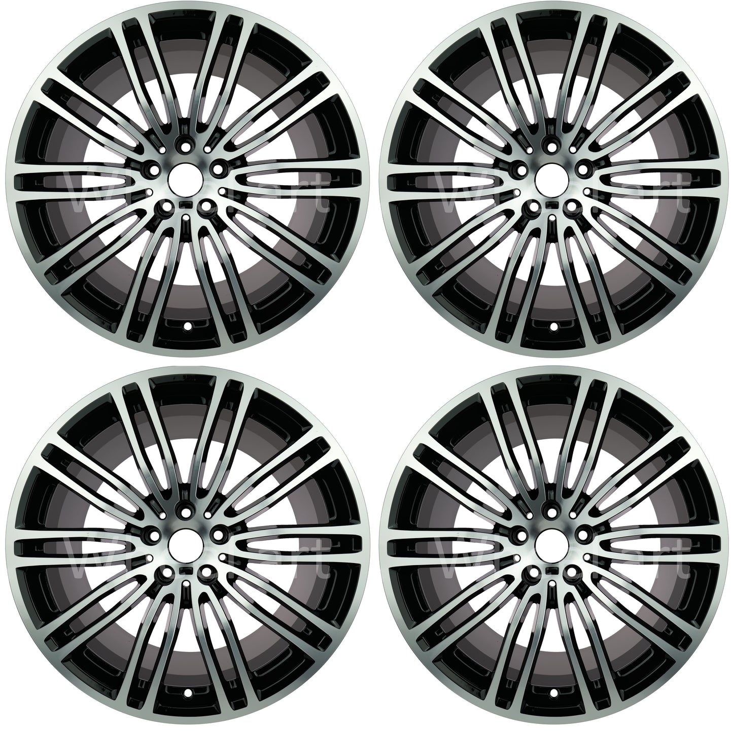 Lot de 4 Jantes Alu 19″ A194/195-02