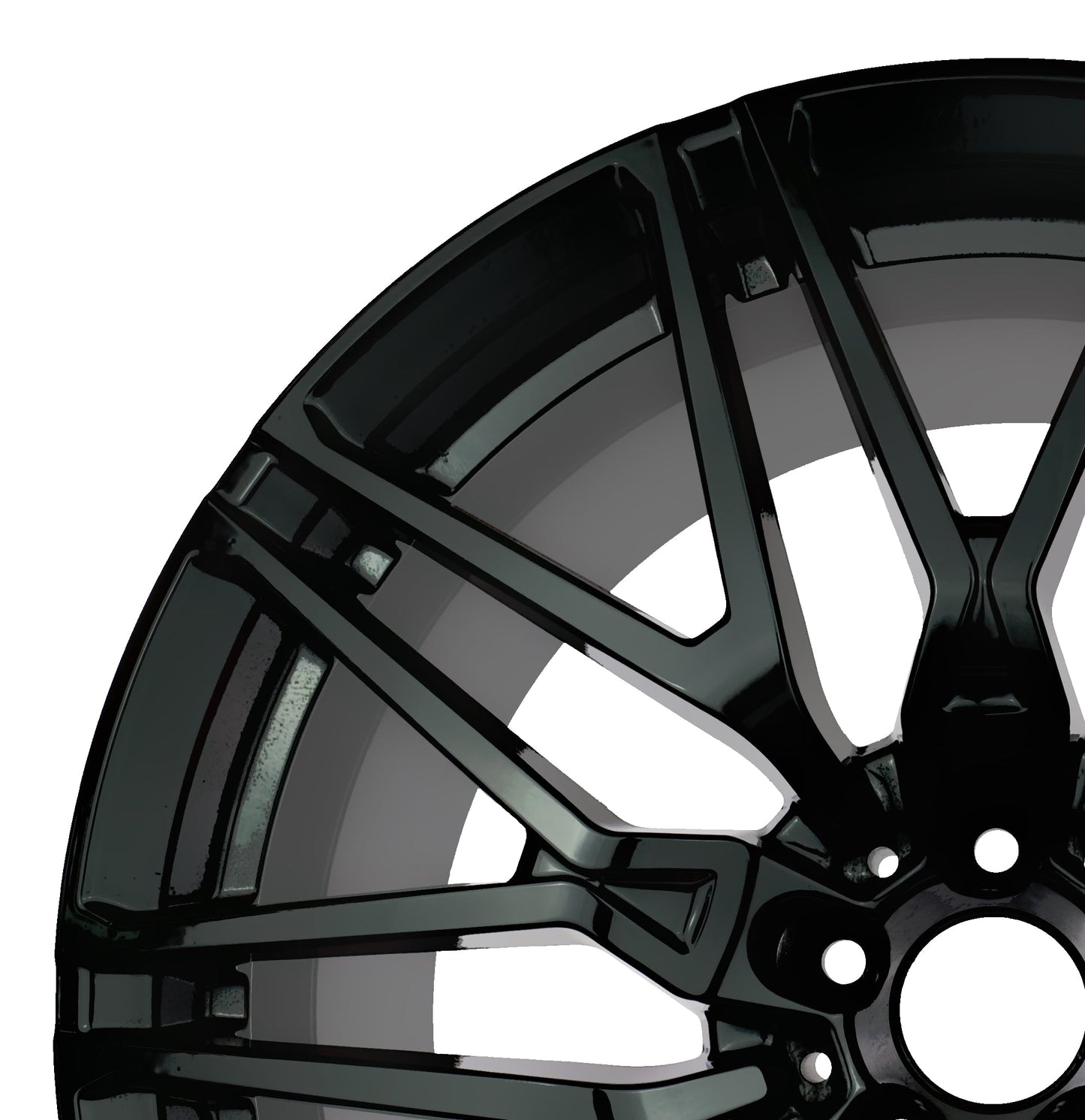 Lot de 4 Jantes Alu 21″ A342/343-03