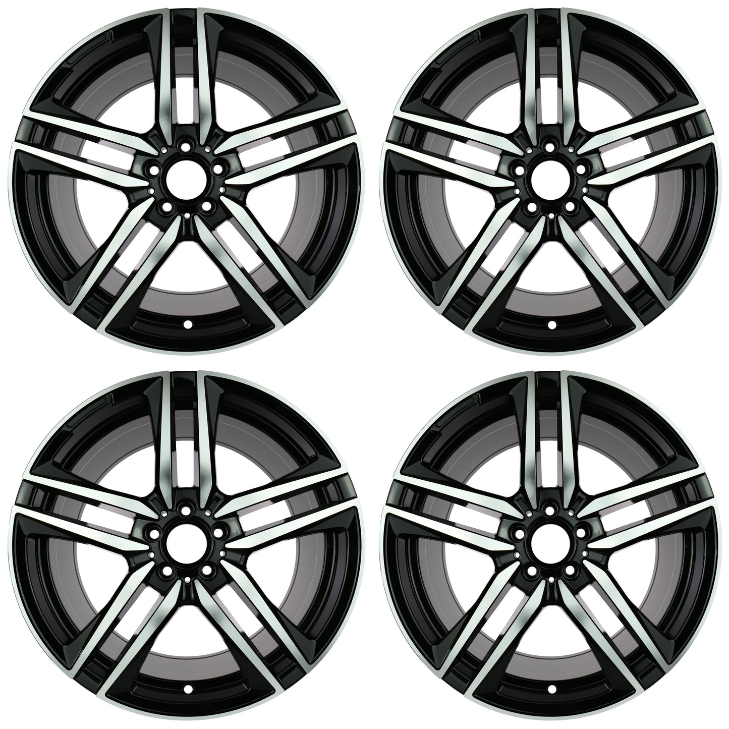 Lot de 4 Jantes Alu 19 B1558-19