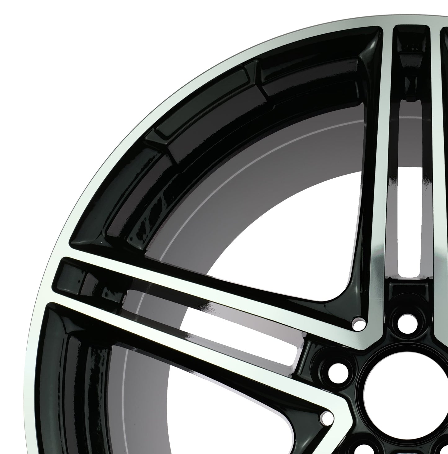Lot de 4 Jantes Alu 19″ B5252-19