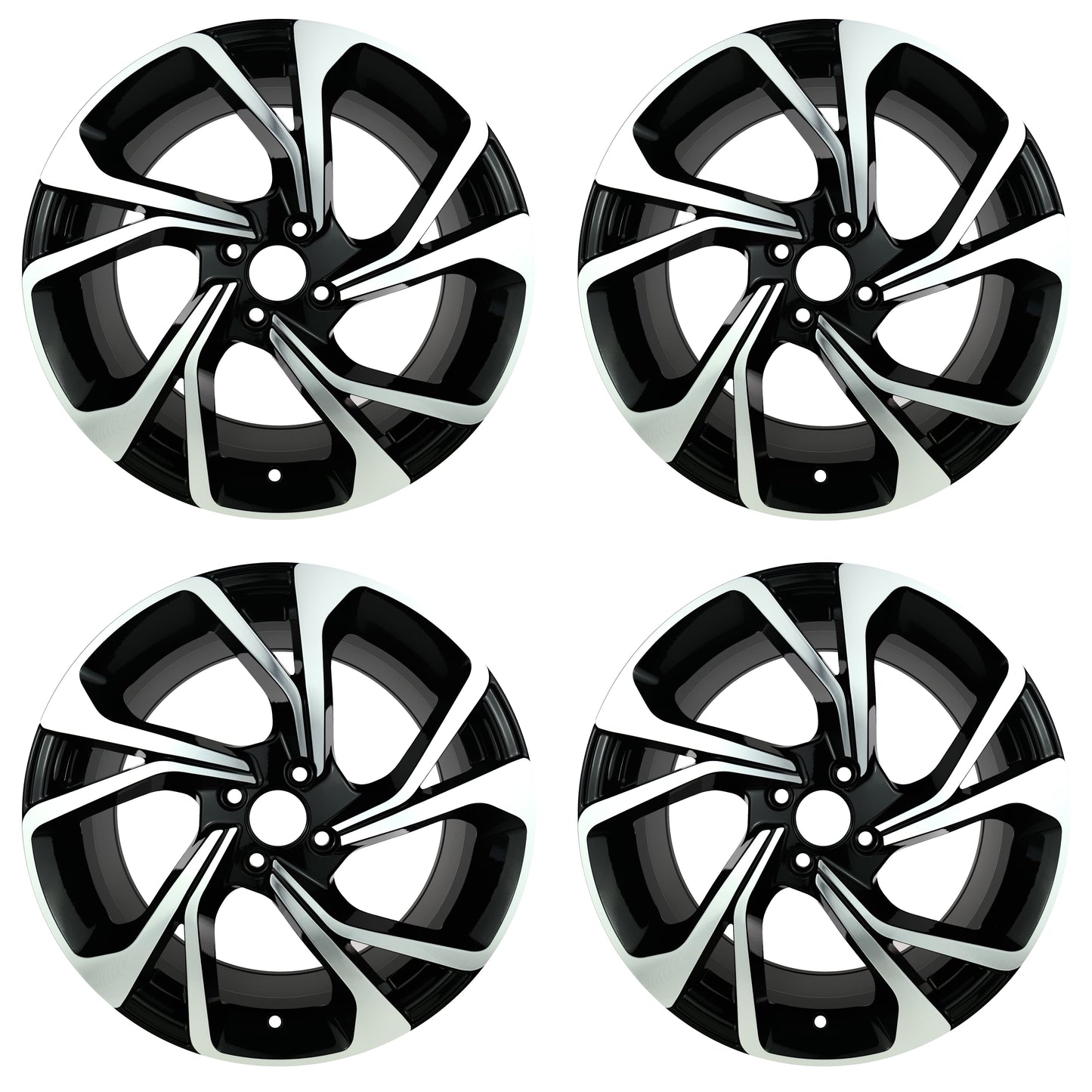 Lot de 4 Jantes Alu 17 DY907-04