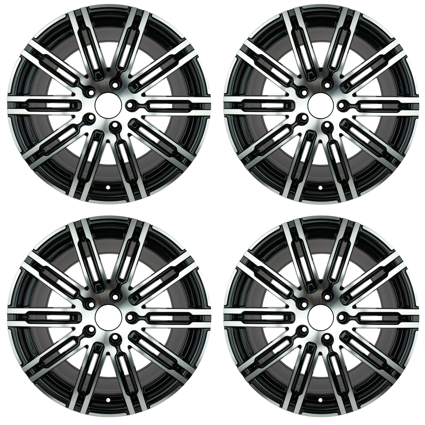 Lot de 4 Jantes Alu 20'' Elite20BFP1