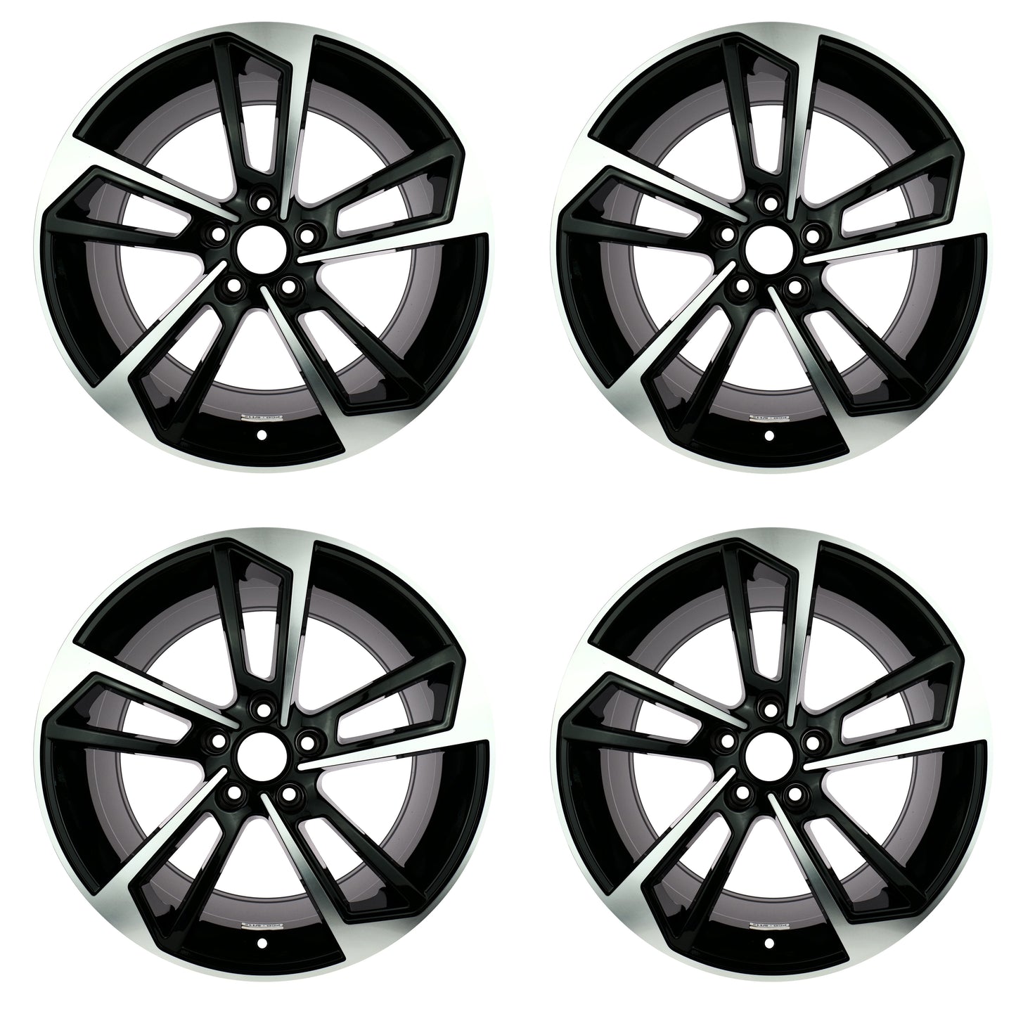Lot de 4 Jantes Alu 18'' Flame18BFP1
