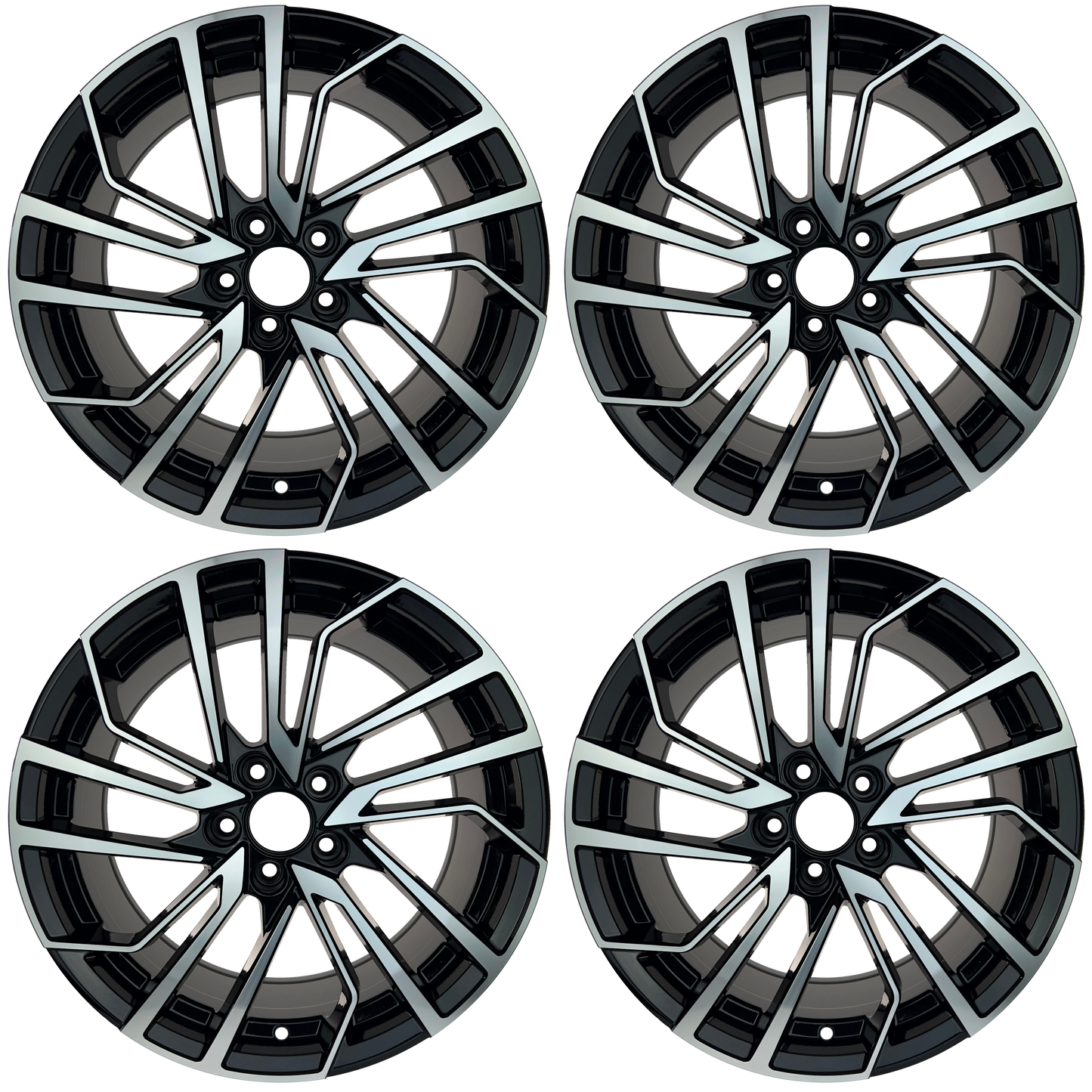 Lot de 4 Jantes Alu 18″ Game18BFP5112