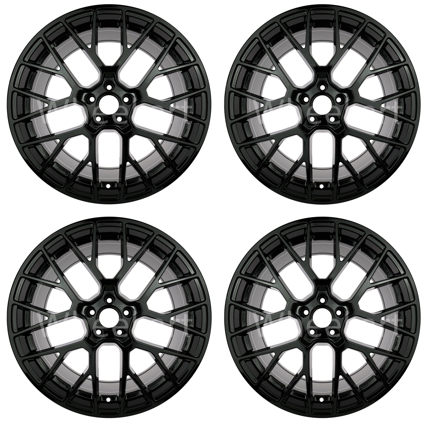 Lot de 4 Jantes Alu 20″ dy1268-01