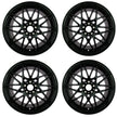 Lot de 4 Jantes Alu 19 666M