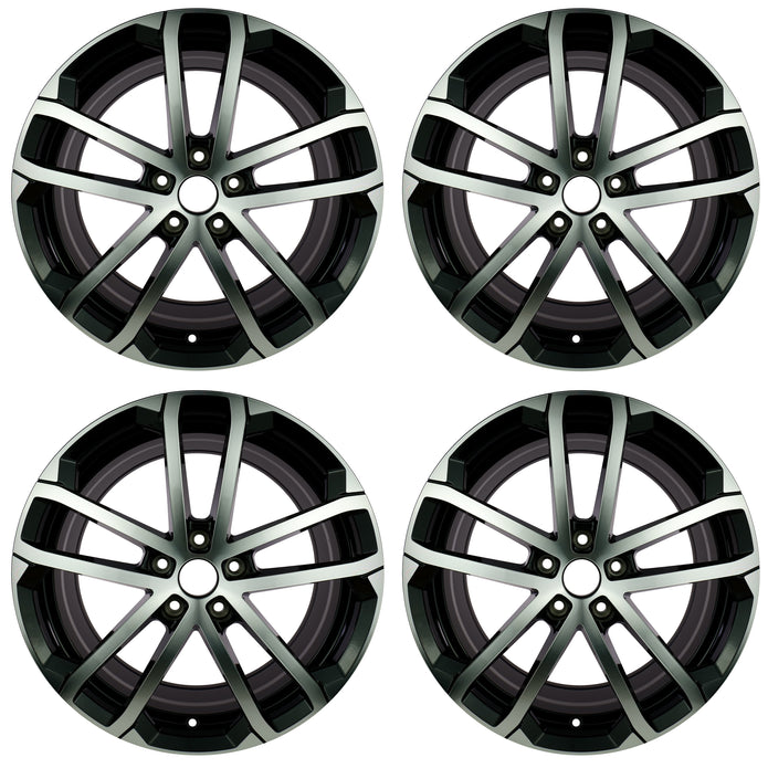 Lot de 4 Jantes Alu 18 870BD