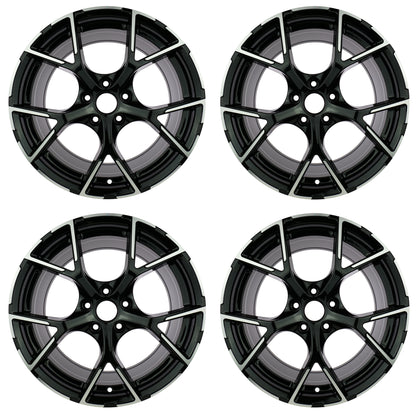 Lot de 4 Jantes Alu 19 IN5616BL