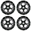 Lot de 4 Jantes Alu 18 M0321-18