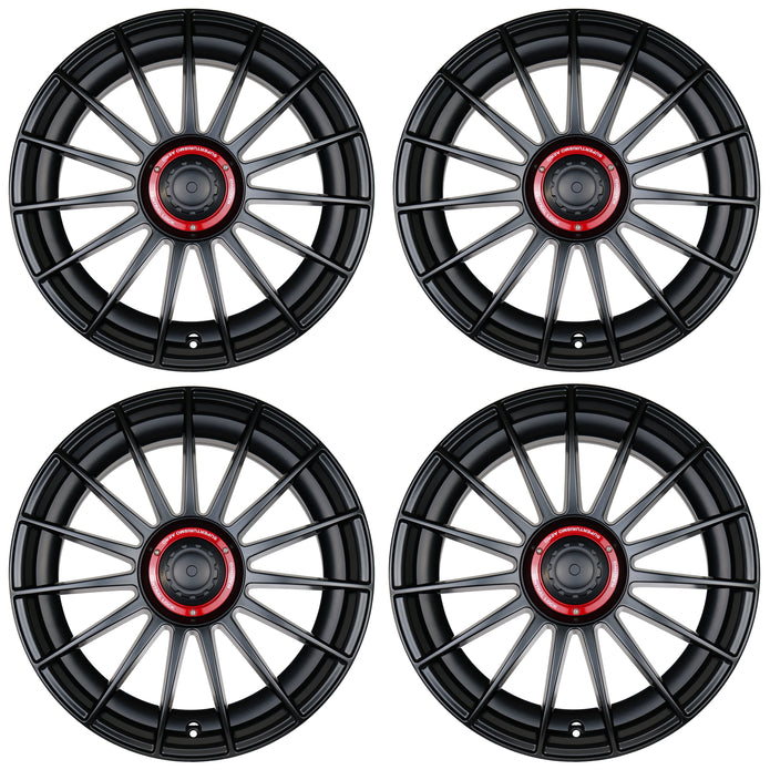 Lot de 4 Jantes Alu 19 Aeroz19BL