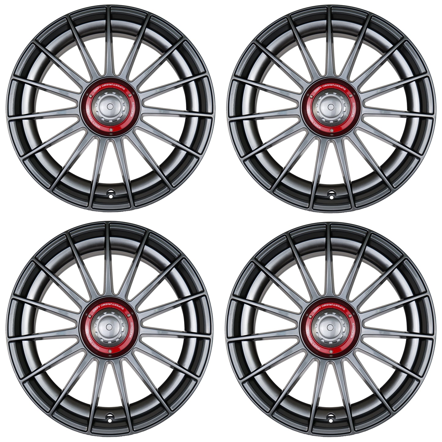 Lot de 4 Jantes Alu 19 Aeroz19G