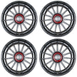 Lot de 4 Jantes Alu 19 Aeroz19G