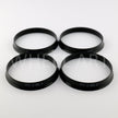 Bagues de centrage 67.1 65.1 Noire