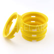 Bagues de centrage 72.6 65.1 Jaune fluo