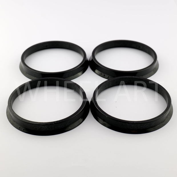 Bagues de centrage 73.1 66.6 Noire
