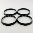 Bagues de centrage 74.1 72.6 Noire