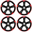 Lot de 4 Jantes Alu 19 BK195112