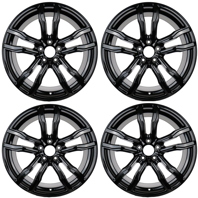 Lot de 4 Jantes Alu 20 BY588BL