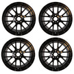 Lot de 4 Jantes Alu 19 BY956MB