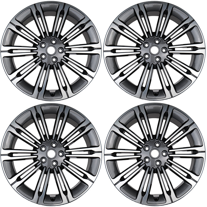 Lot de 4 Jantes Alu 22 R0407