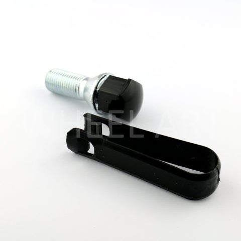 Cache Ecrou 17mm Noire