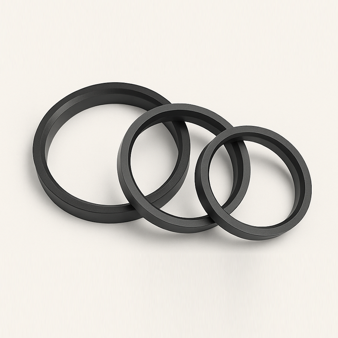 Bagues de centrage sur mesure - lot de 4 bagues