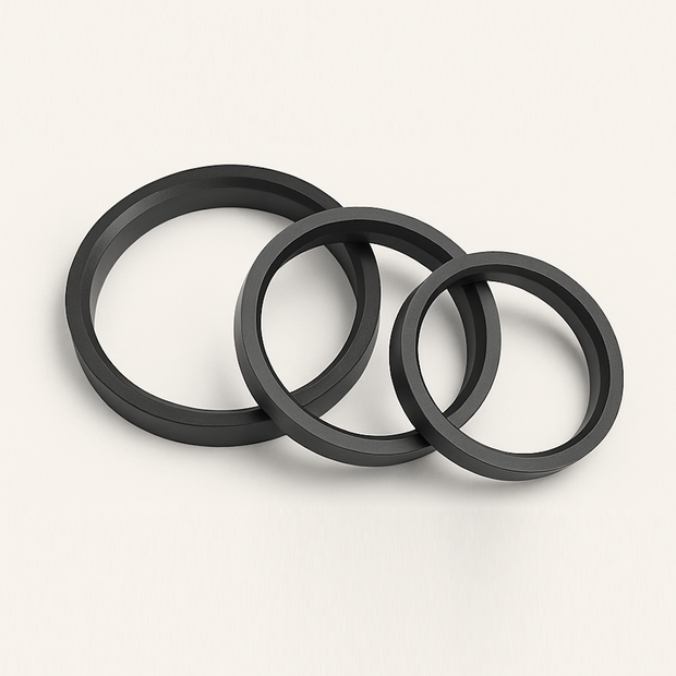 Bagues de centrage sur mesure - lot de 4 bagues